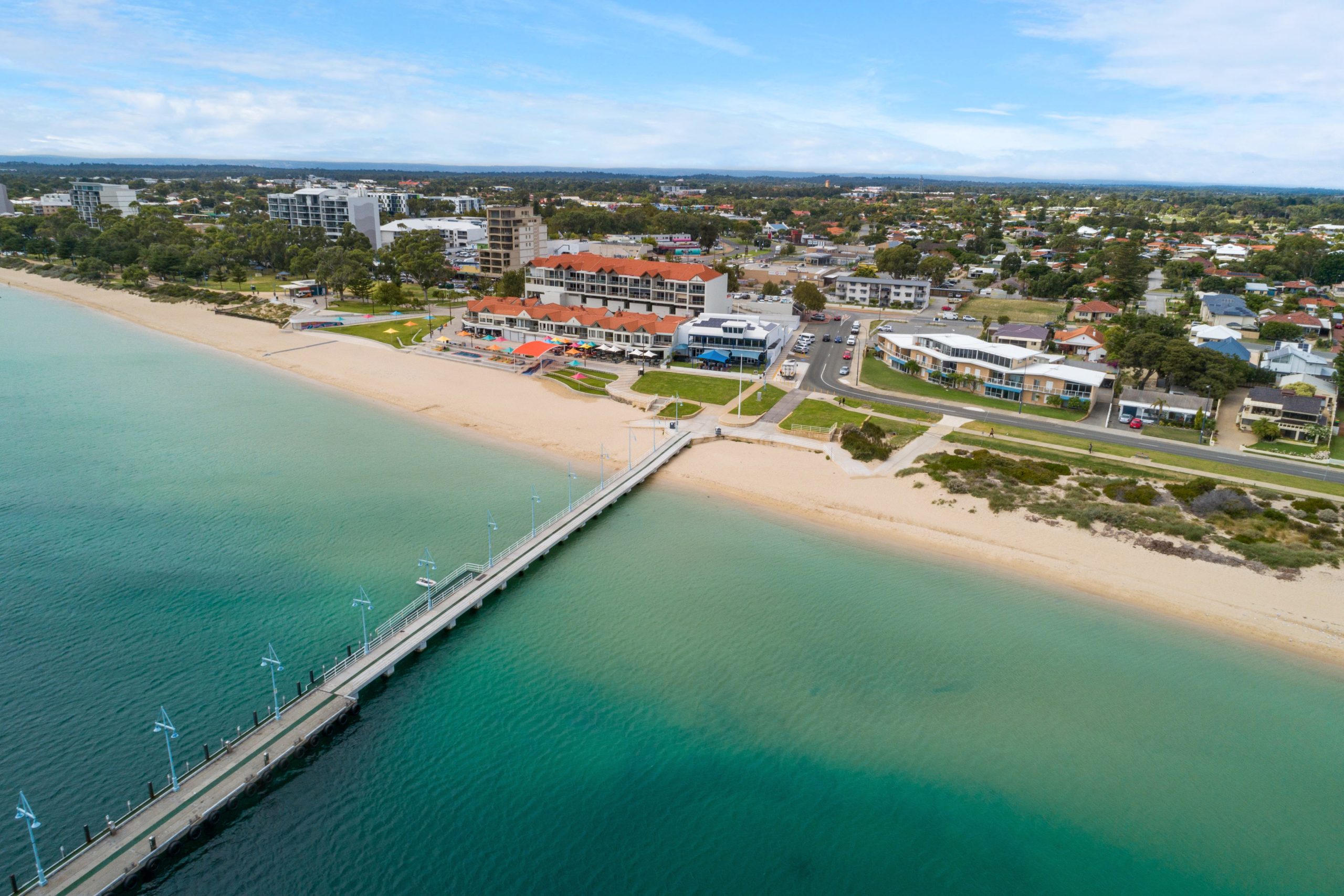 Rockingham aerial view