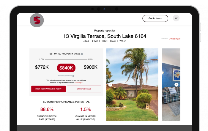suburb property report
